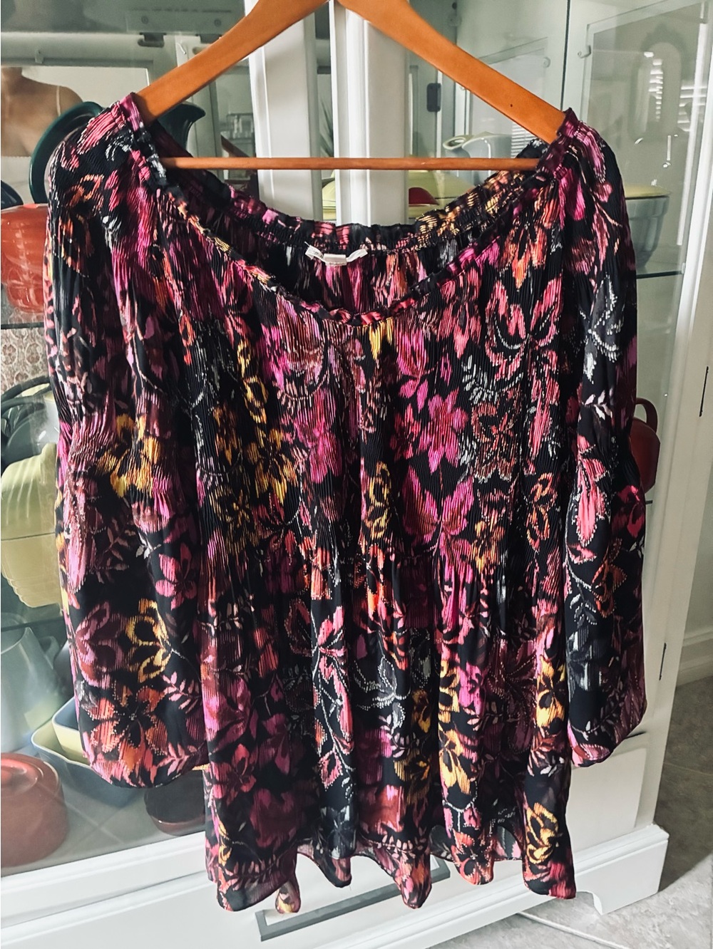 Spense Women’s Black Blouse 2X